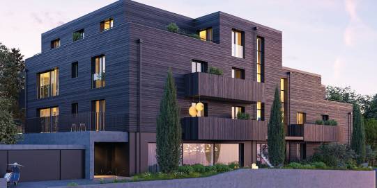 2025 : Blumenrain Bienne – Nouvelle construction comprenant 7 appartements, 1 atelier et un garage